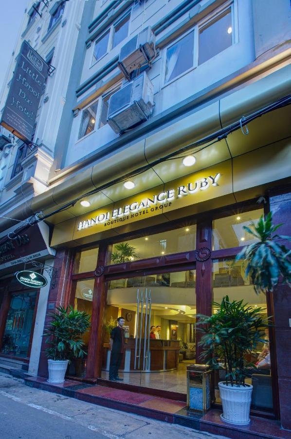 Eliana Ruby Hotel & Travel ฮานอย ภายนอก รูปภาพ