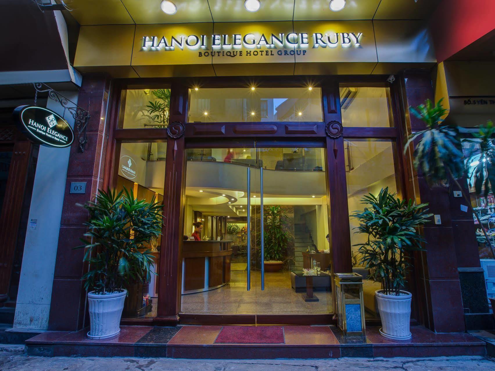 Eliana Ruby Hotel & Travel ฮานอย ภายนอก รูปภาพ